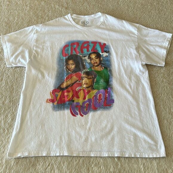 TLC short sleeve shirt white size XL - Picture 3 of 16